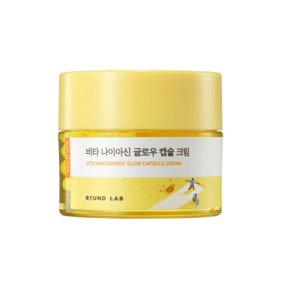 ROUND LAB Освітлювальний крем з капсулами Vita Niacinamide Glow Capsule Cream 50 ml ROUND LAB Освітлювальний крем з капсулами Vita Niacinamide Glow Capsule Cream 50 ml