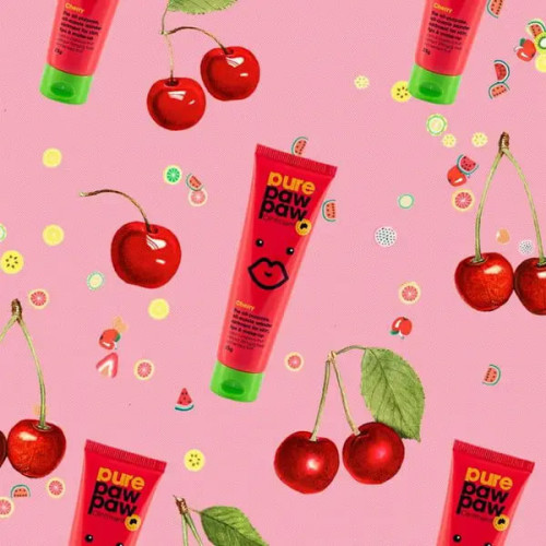 Pure Paw Paw Відновлюючий бальзам з ароматом "Вишня" Cherry 25g Pure Paw Paw Відновлюючий бальзам з ароматом "Вишня" Cherry 25g