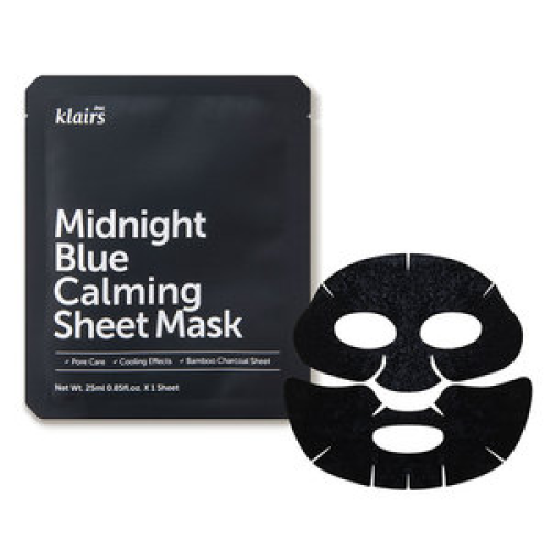 DEAR KLAIRS Тканинна заспокійлива маска Midnight Blue Calming Sheet Mask 1 шт