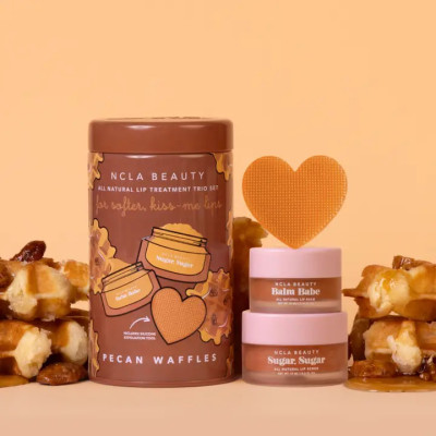 NCLA BEAUTY Подарунковий набір для догляду за губам «Вафлі з пеканом» Pecan Waffles Lip Care Set 