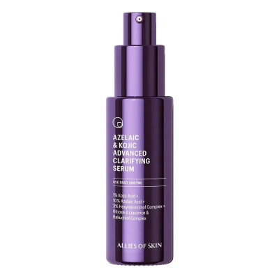 Allies of Skin Сироватка освітлююча з азелаїновою кислотою Azelaic & Kojic Advanced Clarifying Serum 50мл Allies of Skin Сироватка освітлююча з азелаїновою кислотою Azelaic & Kojic Advanced Clarifying Serum 50мл