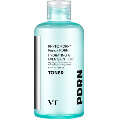 VT COSMETICS Тонер з PDRN для інтенсивного відновлення та зволоження PDRN GLOW TONER 200ml